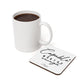 Capable Worthy Enough Coaster. Cork Back Coaster