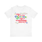 Christmas Movie Watching Shirt. Unisex Jersey Short Sleeve Tee