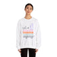 Cat Mama Meow Sweat Shirt. Unisex Heavy Blend™ Crewneck Sweatshirt