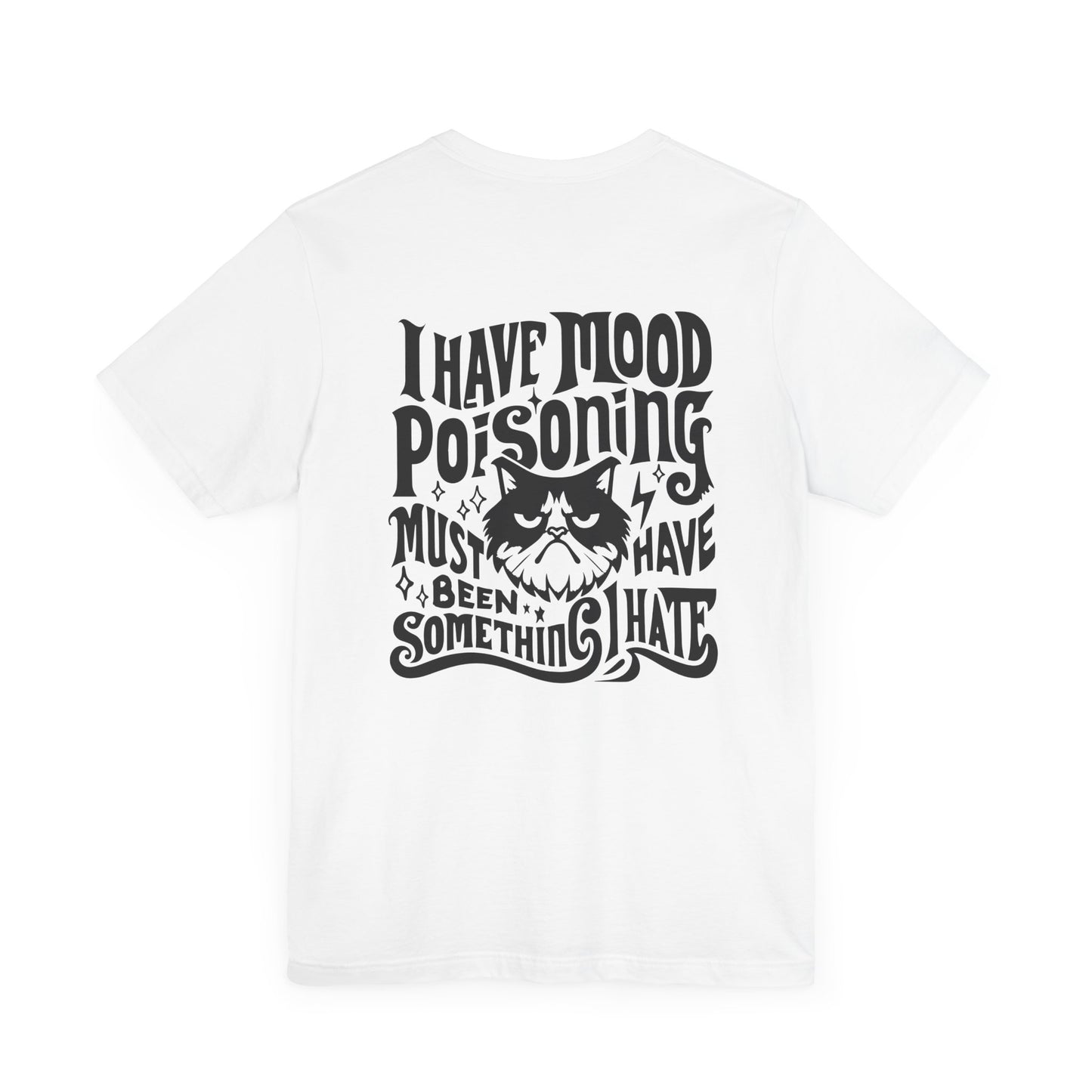 Cat Mood Shirt. Unisex Jersey Short Sleeve Tee