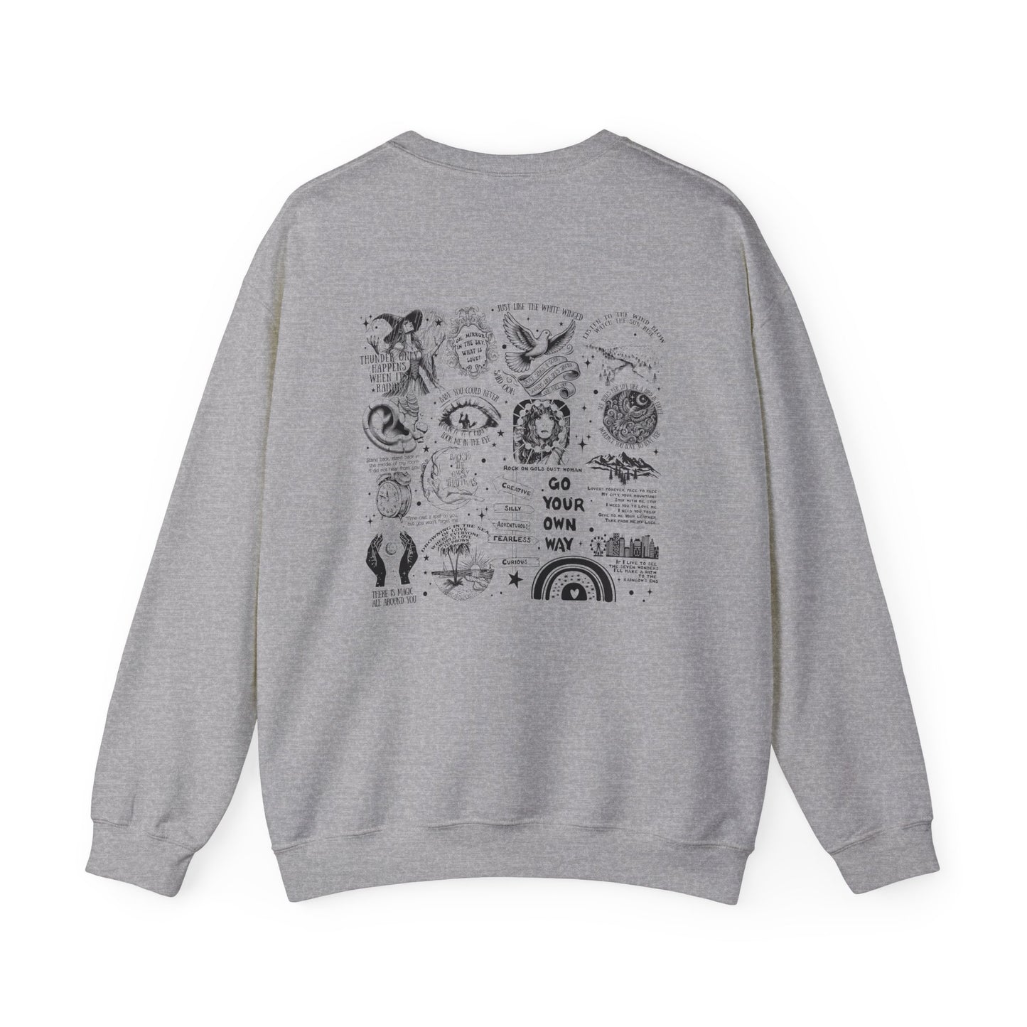 Time Cast A Spell On You Sweatshirt. Unisex Heavy Blend™ Crewneck Sweatshirt