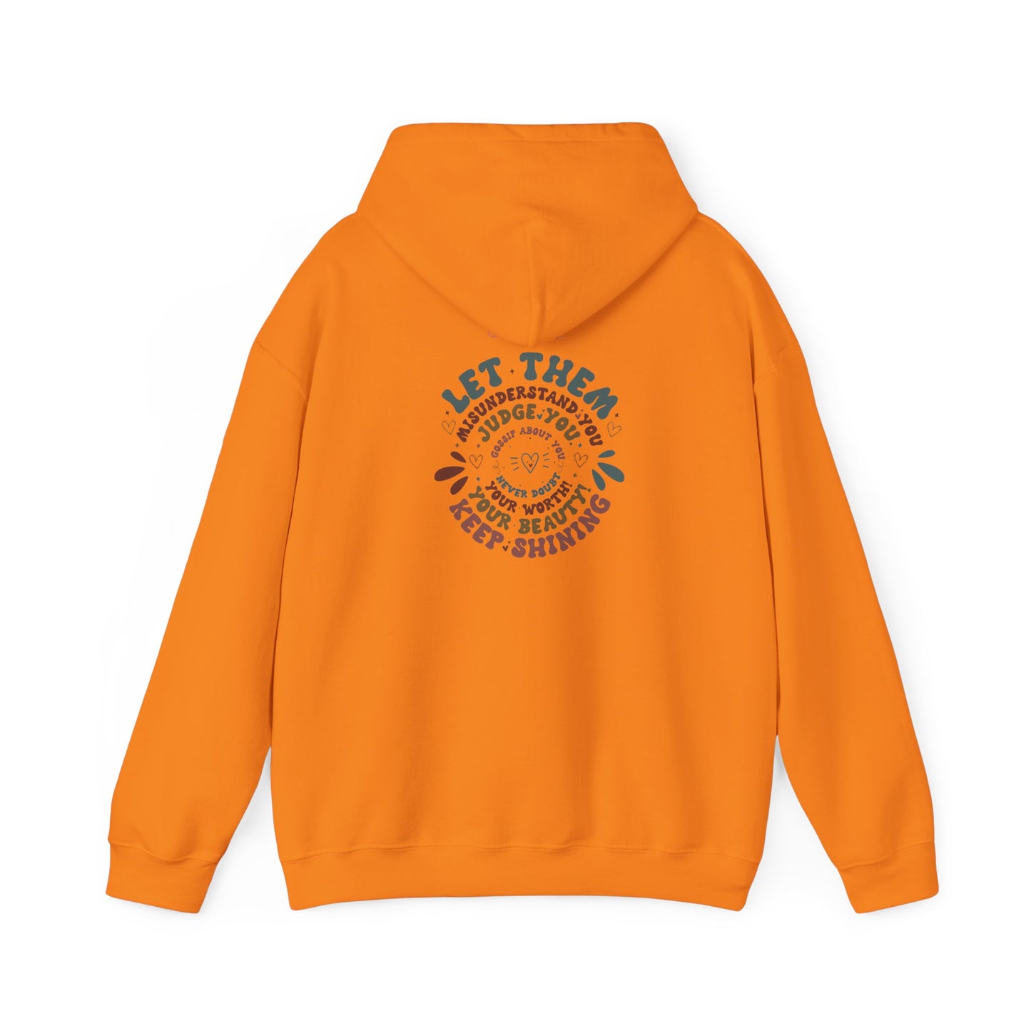 Let Them Hoodie Design. Unisex Heavy Blend™ Hooded Sweatshirt