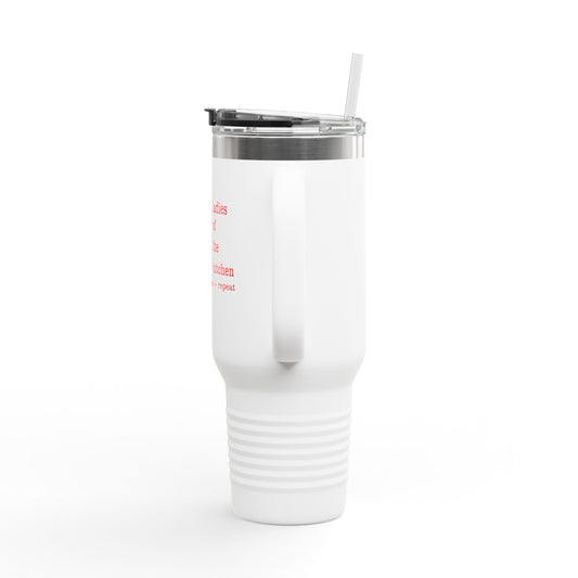 Ladies Of The Kitchen. Insulated Travel Mug - Perfect for Kitchen Lovers | 40oz with Fun Cooking Slogan