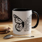 Inspirational Butterfly Coffee Mug - "I Am The Storm"