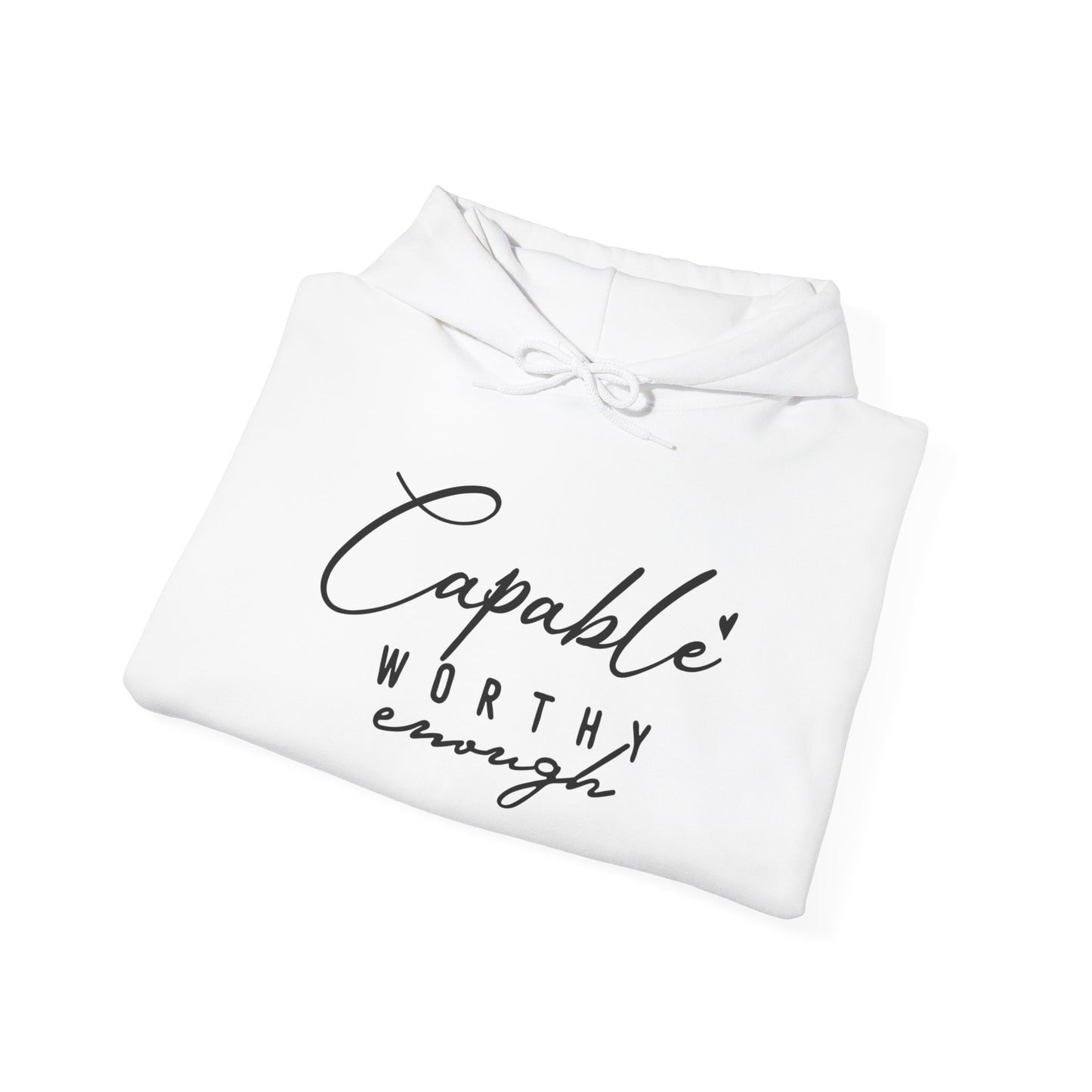 Capable and Worthy Unisex Heavy Blend™ Hooded Sweatshirt