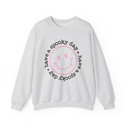 Have A Spooky Day Sweat Shirt Design. Unisex Heavy Blend™ Crewneck Sweatshirt