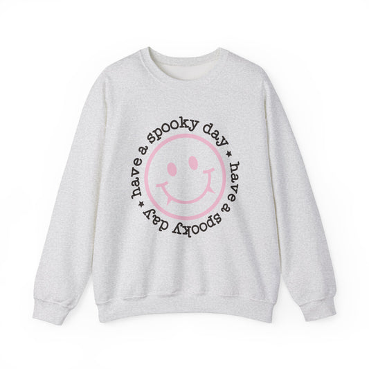 Have A Spooky Day Sweat Shirt Design. Unisex Heavy Blend™ Crewneck Sweatshirt