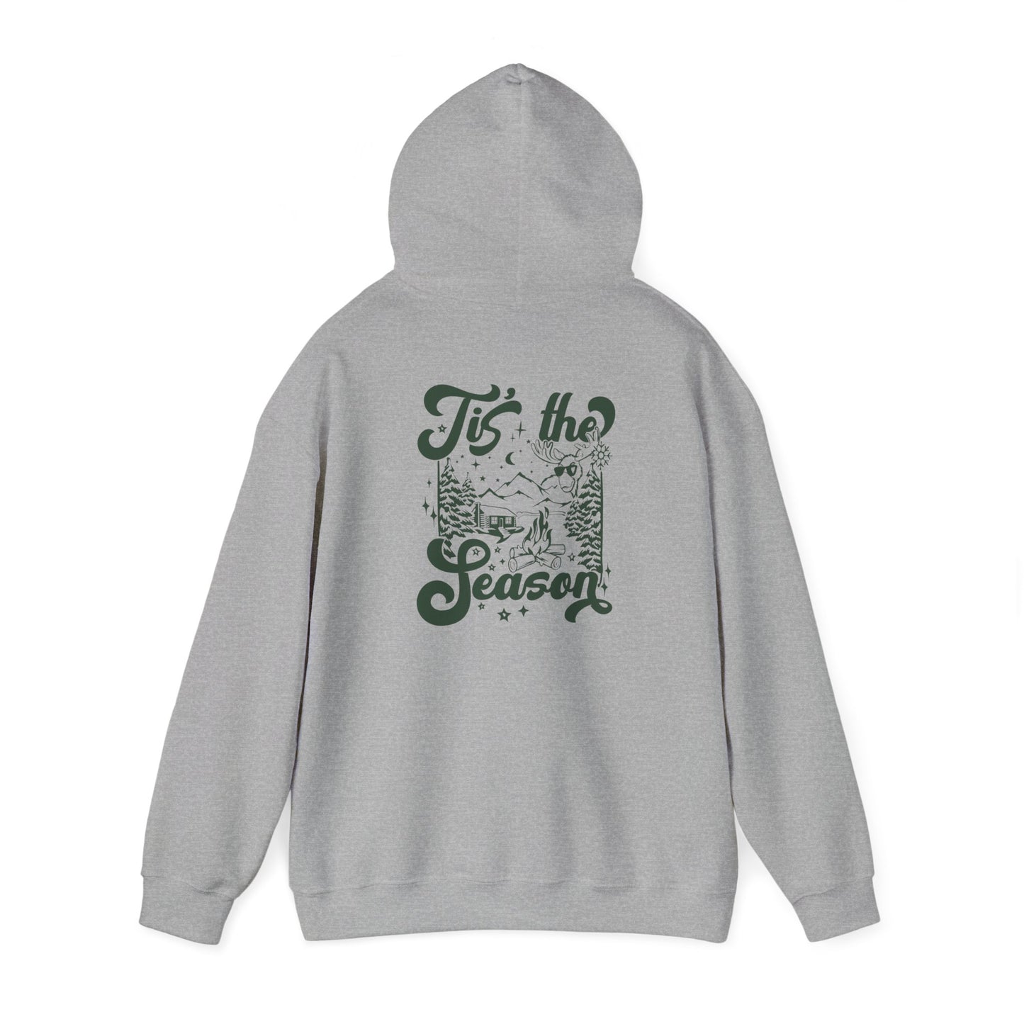 Tis The Season Hoodie Xmas Shirt. Unisex Heavy Blend™ Hooded Sweatshirt