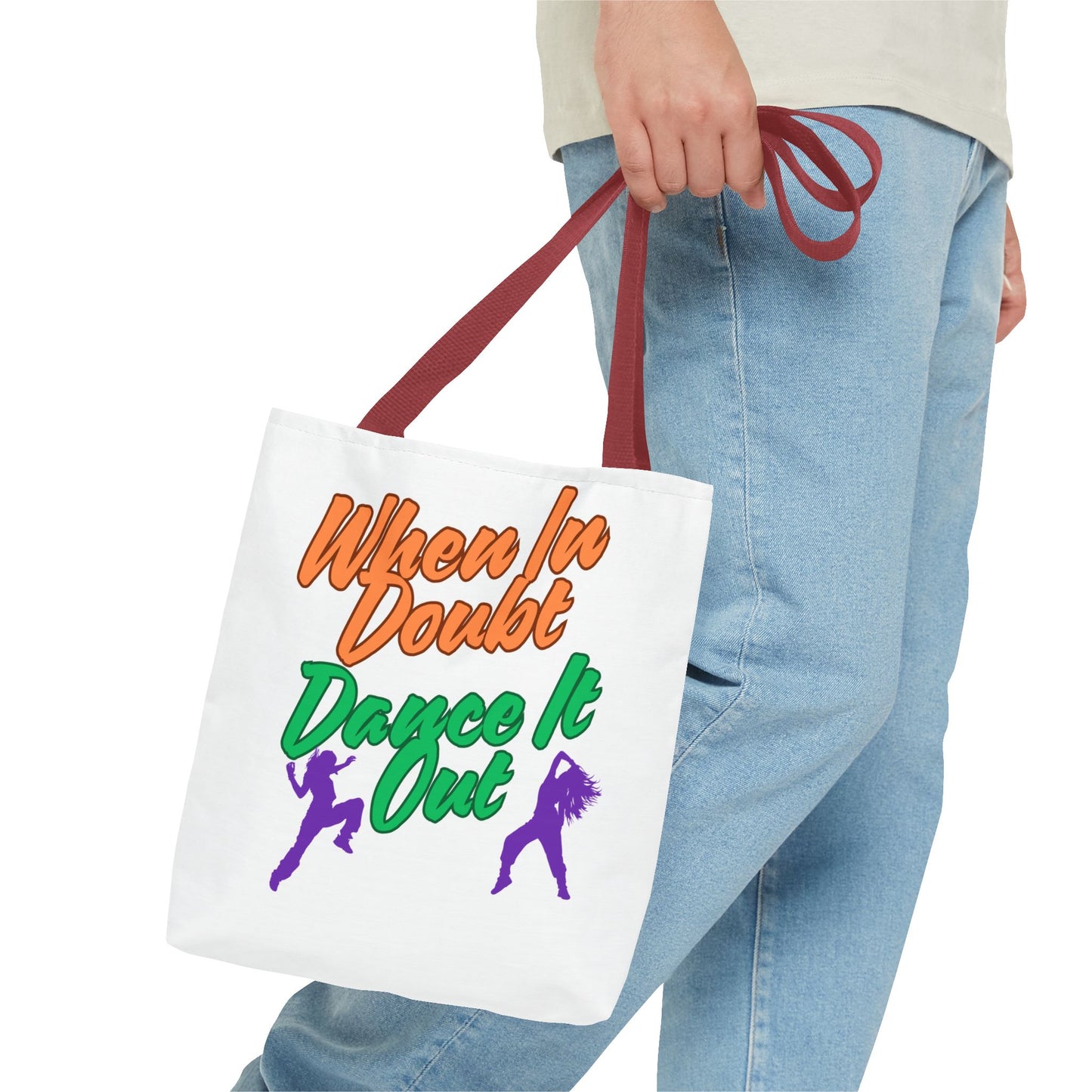 When In Doubt, Dance It Out. Tote Bag (AOP)