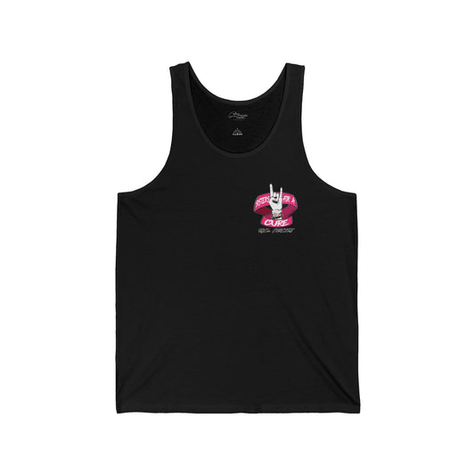Sisters For A Cure Rock On Unisex Jersey Tank | 2nd Annual Celebration Tee.