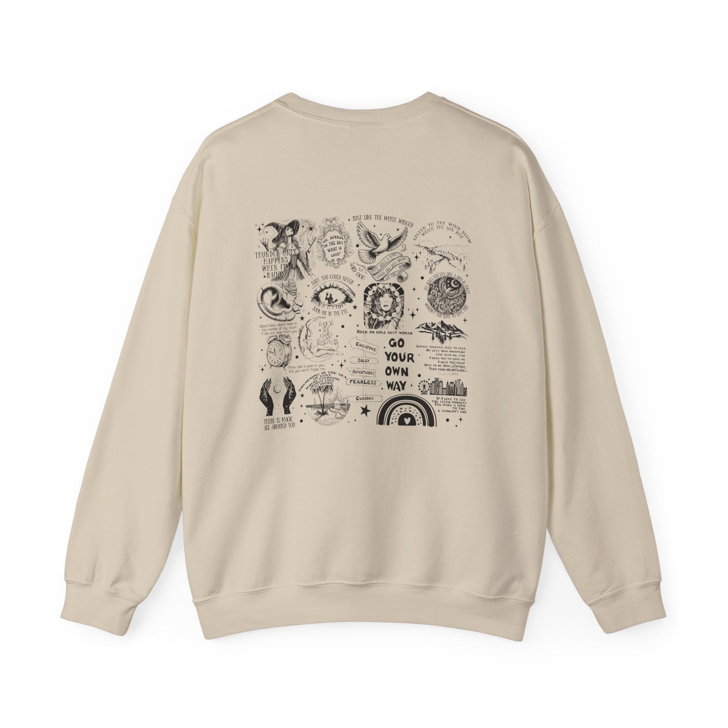 Time Cast A Spell On You Sweatshirt. Unisex Heavy Blend™ Crewneck Sweatshirt