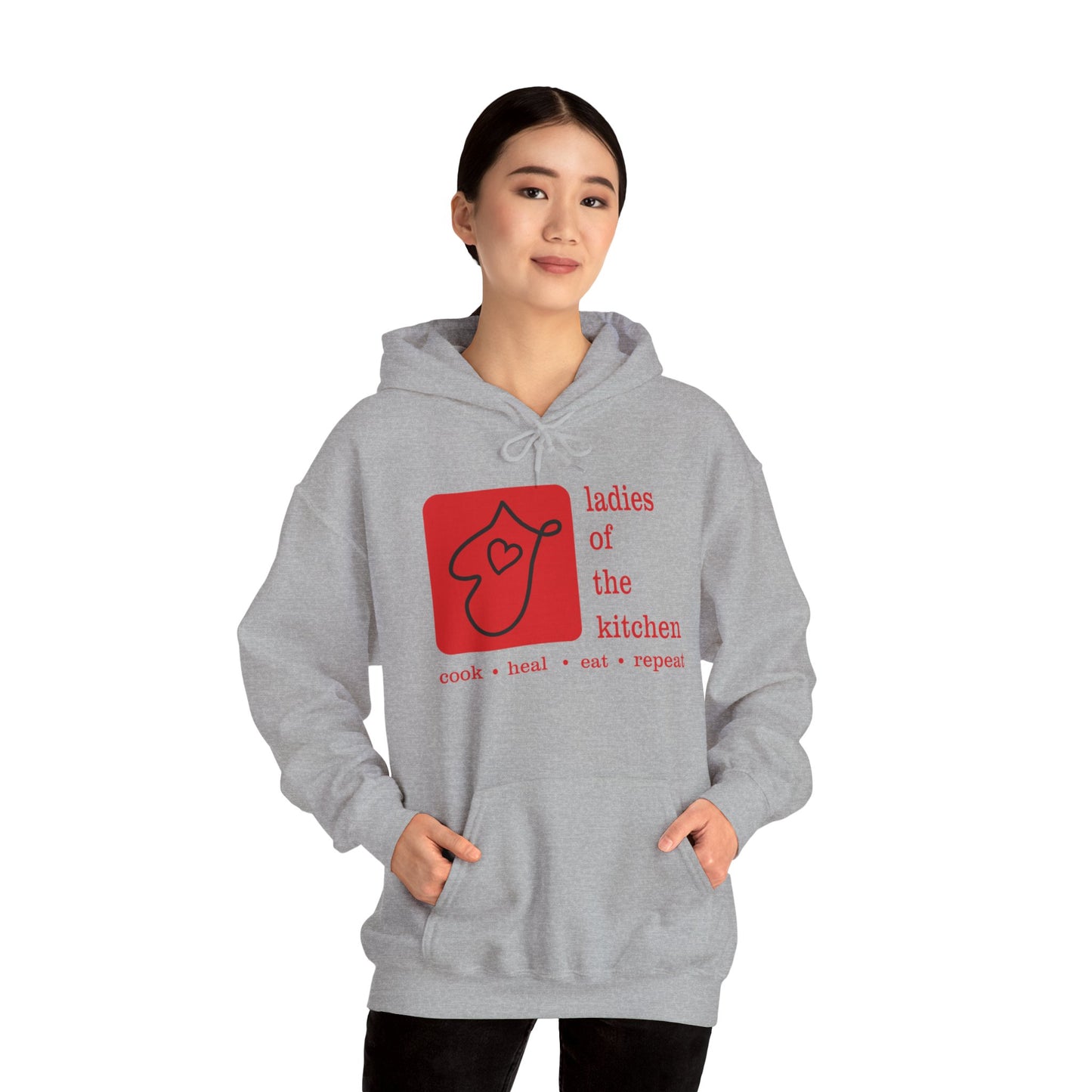 Ladies Of The Kitchen Hoodie. Unisex Heavy Blend™ Hooded Sweatshirt