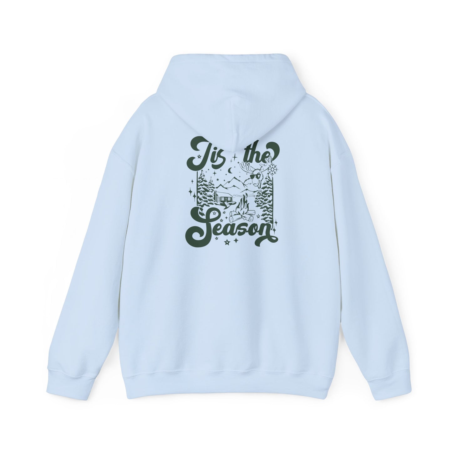 Tis The Season Hoodie Xmas Shirt. Unisex Heavy Blend™ Hooded Sweatshirt