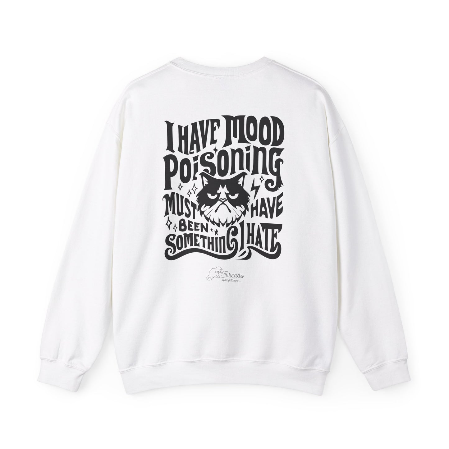 Cat Mood Sweatshirt. Unisex Heavy Blend™ Crewneck Sweatshirt