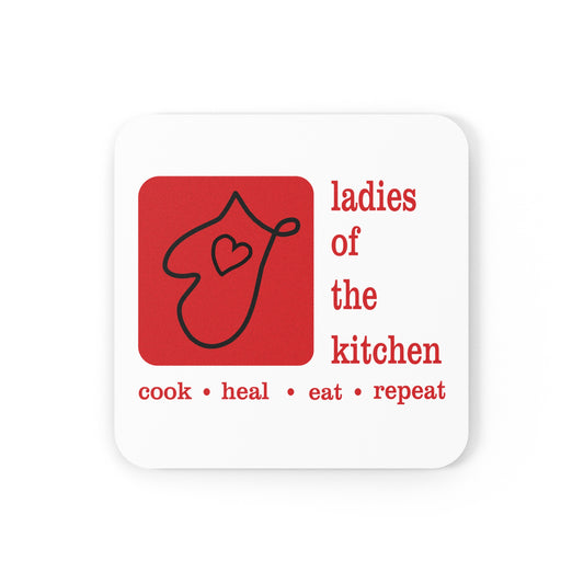 Ladies Of The Kitchen Hardboard Back Coaster