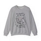 Her Strength My Paw Her Journey Our Story Dog Sweat shirt. Unisex Heavy Blend™ Crewneck Sweatshirt