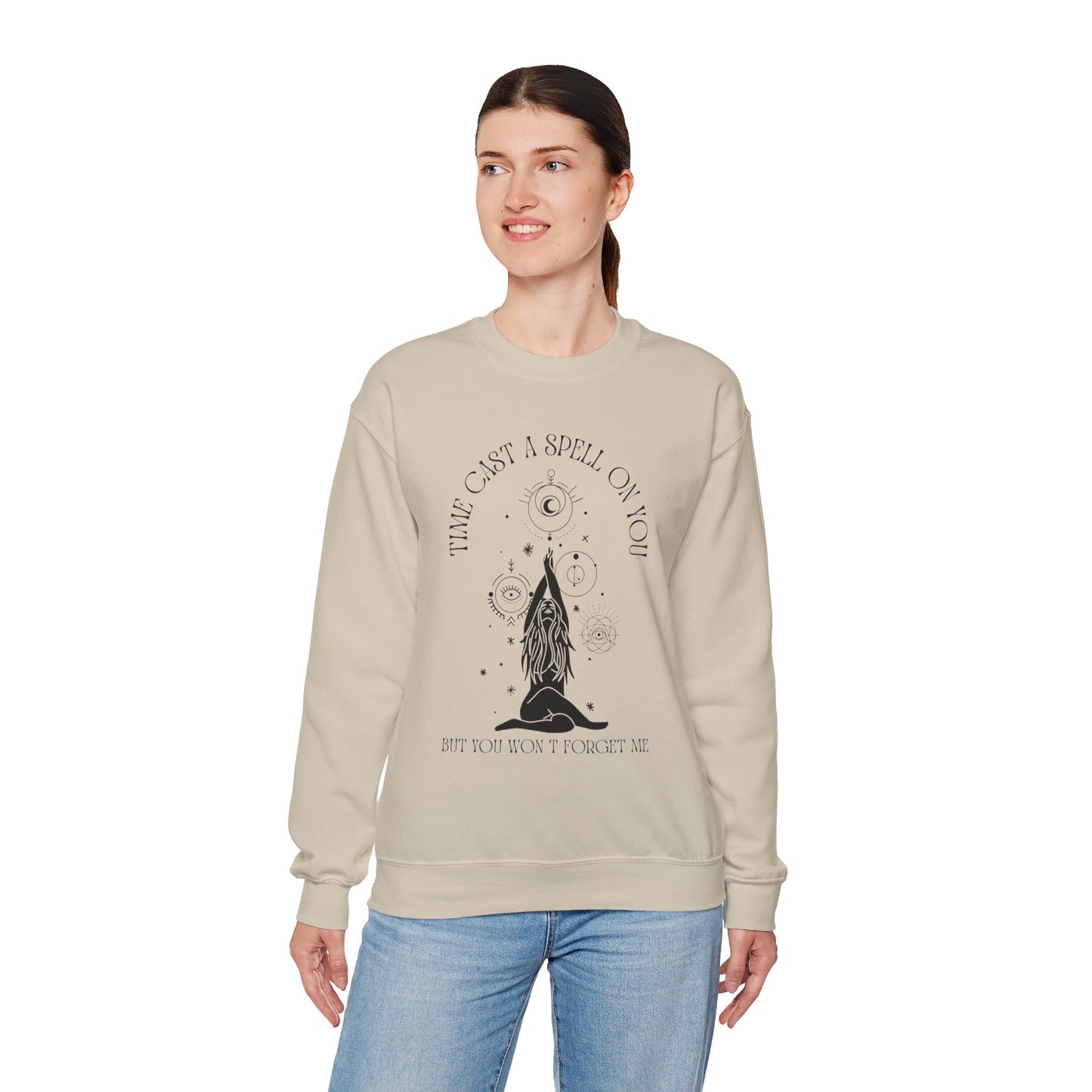 Time Cast A Spell On You Sweatshirt. Unisex Heavy Blend™ Crewneck Sweatshirt