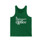 A Nightmare Before Coffee Tank Top. Unisex Jersey Tank