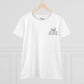 Just Ask Your Courage Starts. Empowering Women’s Cotton Tee - 'Just Ask Collection' Inspirational Shirt