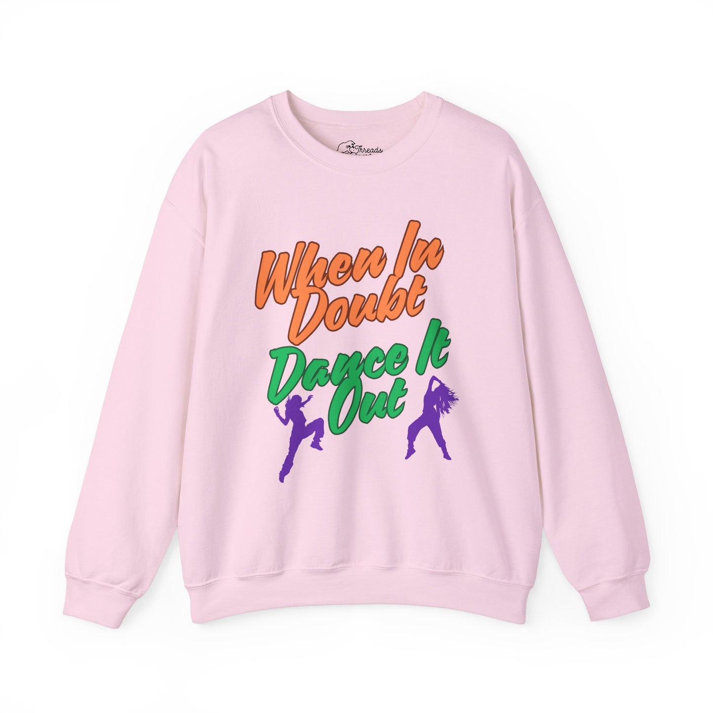 When In Doubt, Dance It Out. Unisex Heavy Blend™ Crewneck Sweatshirt