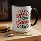 Christmas Paw Mug for Pet Lovers. Accent Coffee Mug (11, 15oz)