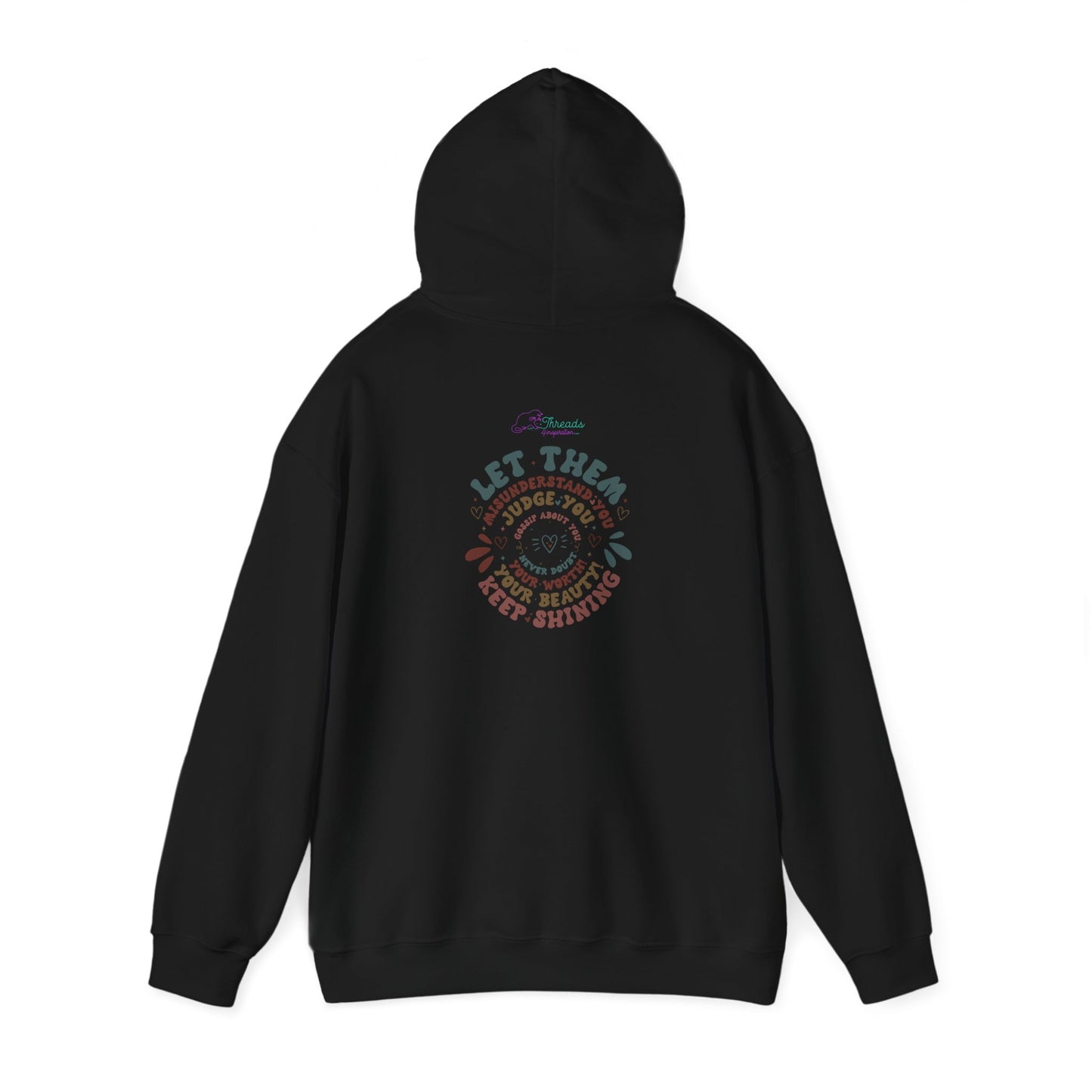 Let Them Hoodie Design. Unisex Heavy Blend™ Hooded Sweatshirt