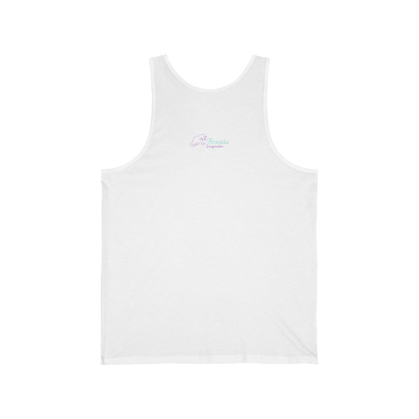 Cat Mama Meow Tank Top. Unisex Jersey Tank