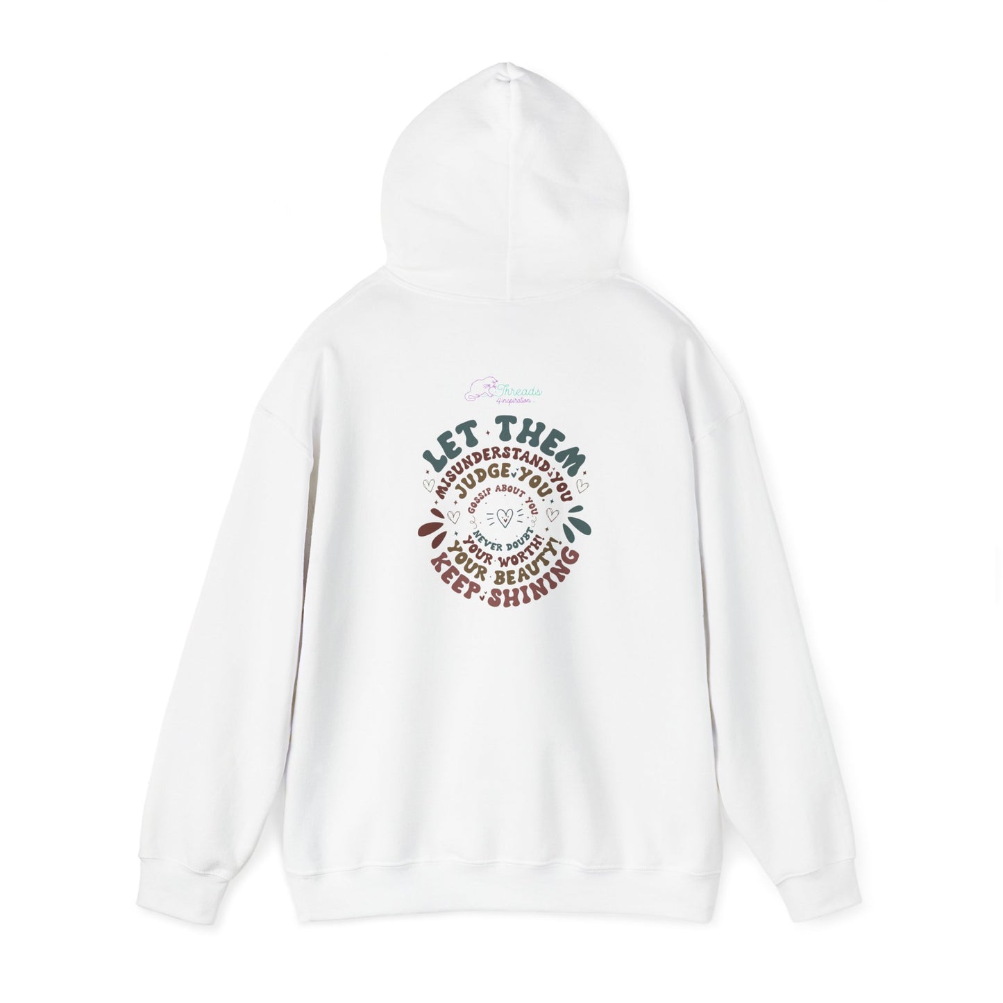 Let Them Hoodie Design. Unisex Heavy Blend™ Hooded Sweatshirt