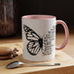 Inspirational Butterfly Coffee Mug - "I Am The Storm"
