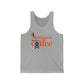 A Nightmare before Coffee Grey Tank Top. Halloween Fun on a shirt for get togethers and parties