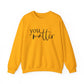 You Matter on the front of the Yellow  Sweatshirt carries a heartfelt message on the back for the dear person behind me, you mater—a gentle reminder that we are all in this journey together.