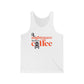 A Nightmare before Coffee White Tank Top. Halloween Fun on a shirt for get togethers and parties