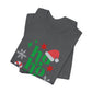 Christmas HO HO HO Unisex Jersey Short Sleeve Tee