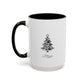 Christmas Paw Mug for Pet Lovers. Accent Coffee Mug (11, 15oz)