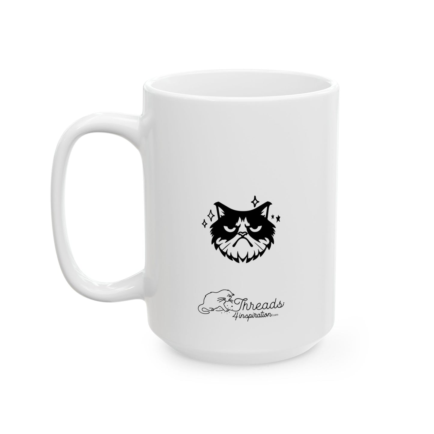 Cat Mood Mug. Ceramic Mug, (11oz, 15oz)