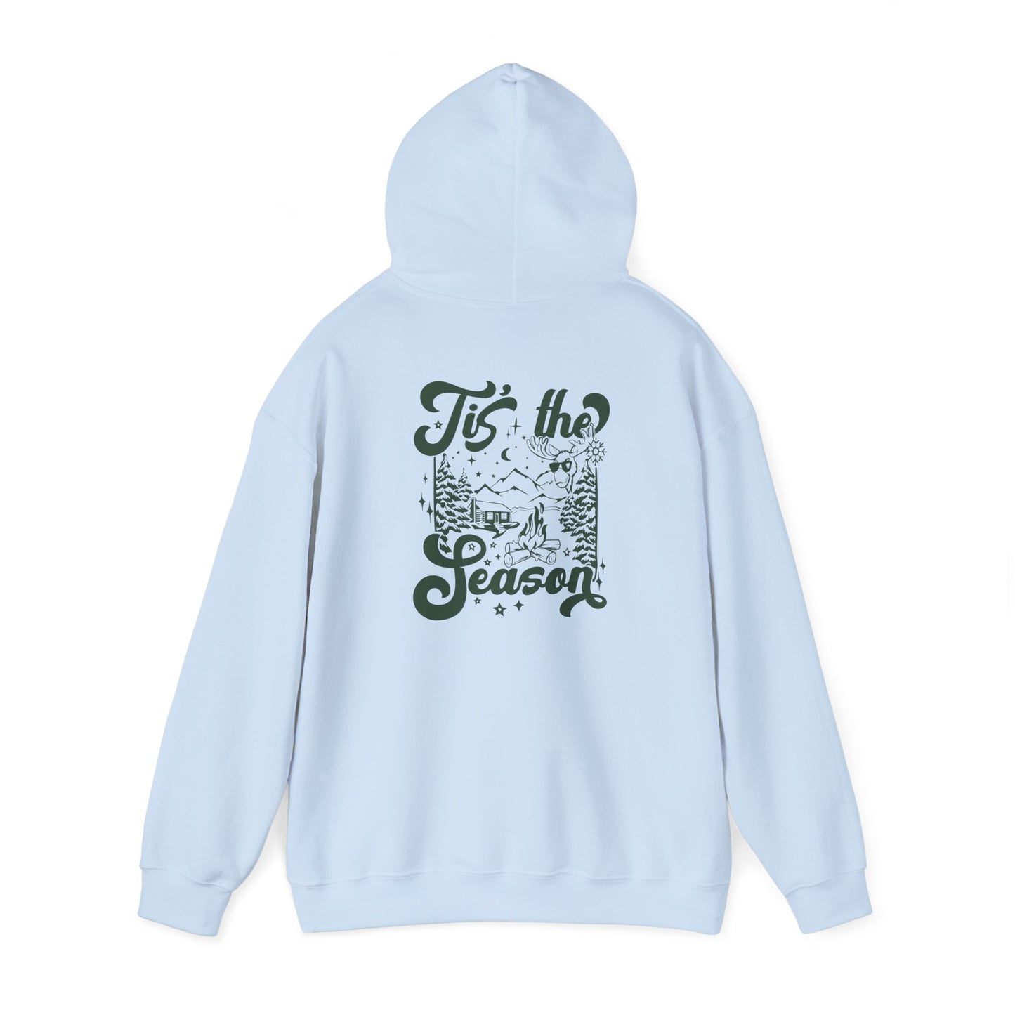 Tis The Season Hoodie Xmas Shirt. Unisex Heavy Blend™ Hooded Sweatshirt