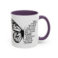Inspirational Butterfly Coffee Mug - "I Am The Storm"