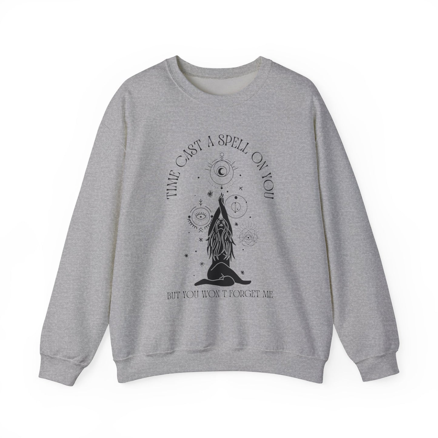 Time Cast A Spell On You Sweatshirt. Unisex Heavy Blend™ Crewneck Sweatshirt