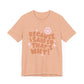 Because I said So That's Why funny t-shirt style.  Perfect for Mom's. Peach Color.