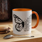 Inspirational Butterfly Coffee Mug - "I Am The Storm"