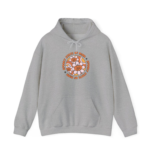 Spooky State Of Mind Hoodie Sweatshirt. Unisex Heavy Blend™ Hooded Sweatshirt