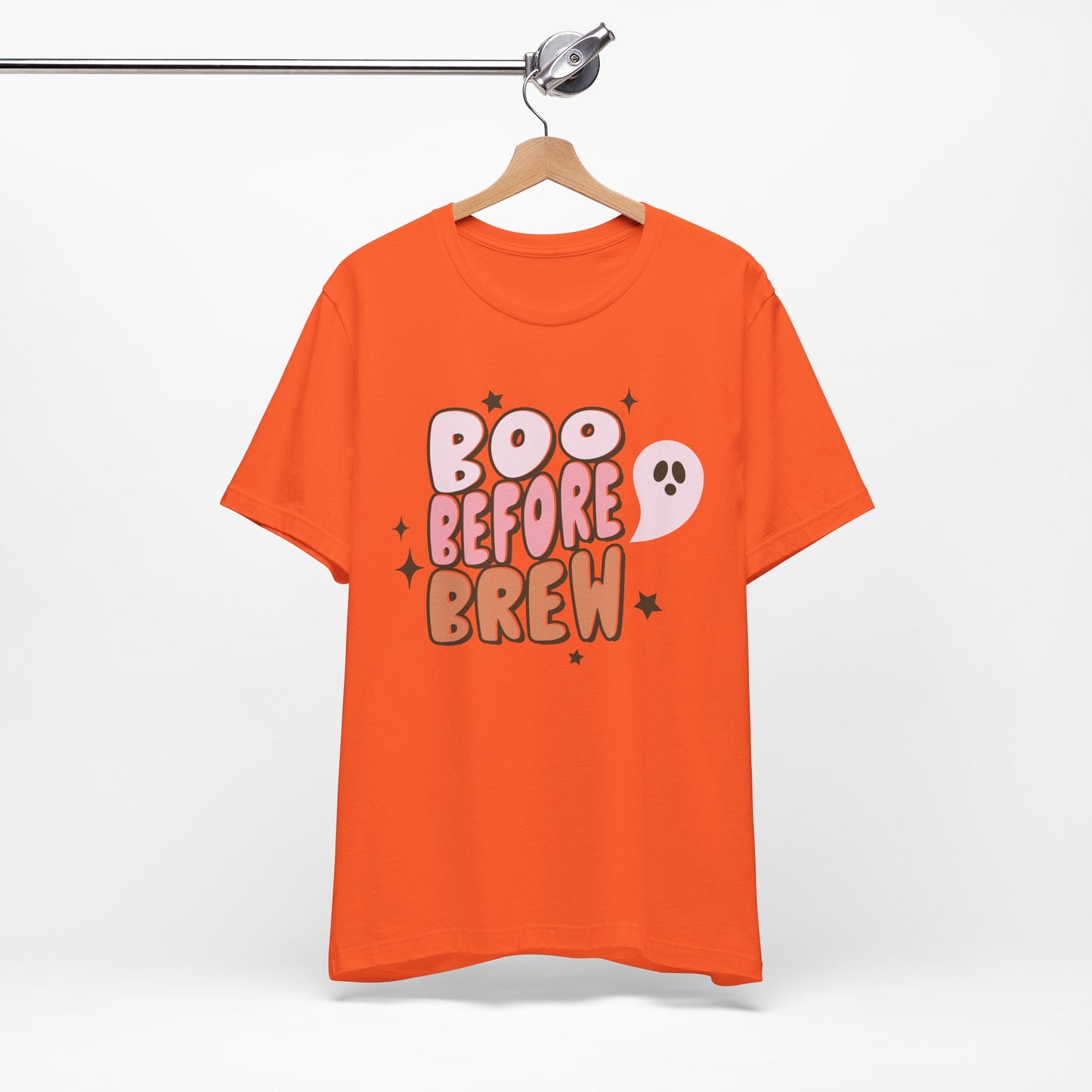 Boo Before Brew Shirt.  Unisex Jersey Short Sleeve Tee